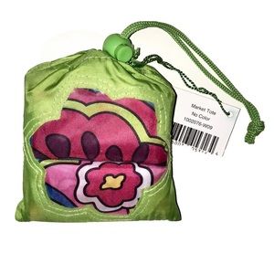👀 Vera Bradley Market Totes “No Color” (2) Bags + Holder Bag/Grocery “New”